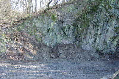 02.04.2005: Der alte Steinbruch ...