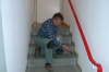 08.04.2005: Die Kellertreppe