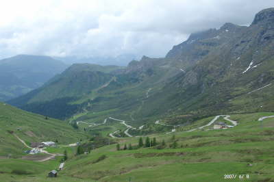 am Pass Pordoi