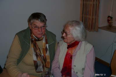 02.12.2006: Auch unsere lteste Seniorin