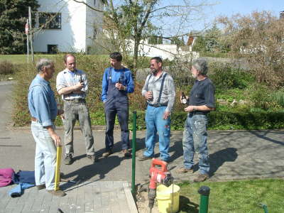 17.04.2004: Anpacken in Eigenleistung