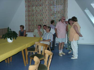 Im kleinen Saal im  1 OG.