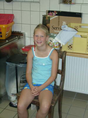 Julia ruht sich