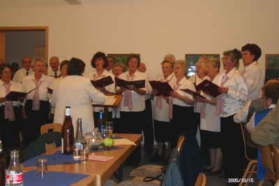 15.10.2005: Der Gem. Chor Roth