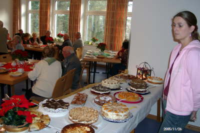26.11.2005: Die ersten Gste 