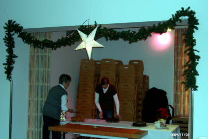 28.11.2009: Die Kuchentheke