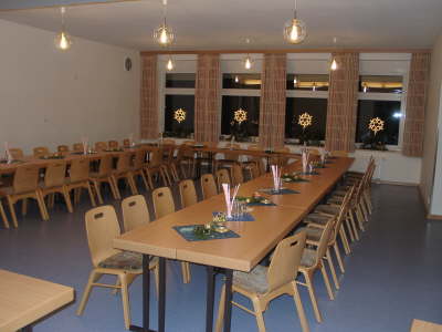 Der Gemeindesaal in Dillendorf