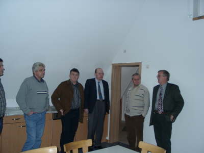 Im Obergeschoss ...