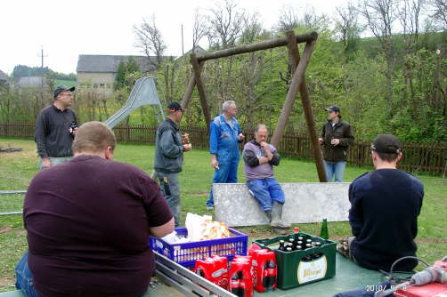 08.05.2010: Bei Wurst und Weck