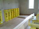 18.11.2010: Auch die Materialien zur Dmmung der Decke