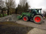 09.04.2016: Ohne Ralfs Traktor